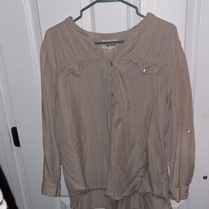 Gramicci Women's Tan Blouse